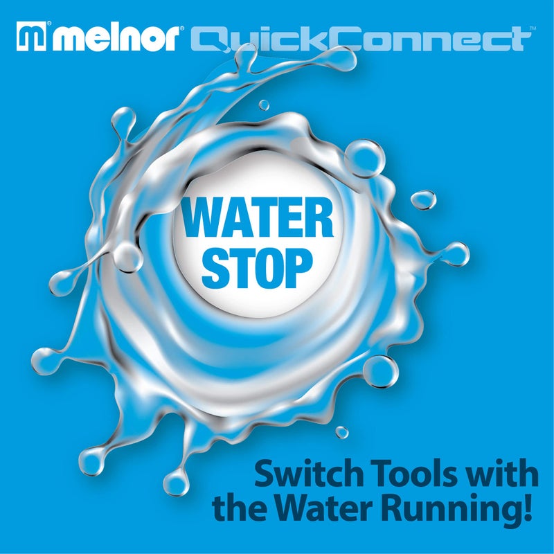ميلنور Melnor 65134AMZ 5 قطع اتصال سريع مجموعة موصل حزمة المنتج ومحول الصنبور نهاية المنتج وموصل نهاية الصنبور أسود أصفر رمادي - Image 4